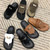 Color: Brown 2 - Size: US9 - Brand Designer Top quality Slippers Women's New Fashion Styles High qu Y829-1238431880251727904