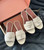 Color: Black flat bottom - Size: US4 - Designer sandals, women's sandals, slippers, women's summer  Y829-1467569040054407233