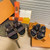 Color: 7 - Size: 38 - Luxury Brands Women's Sandals Branded Sandals Classic Slippers Leather Slippe Y829-1135383574351462499