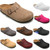 Color: Grey - Size: Women US4 (Eur 35=22.5CM) - Birks Boston new leather cork slippers clogs bag he Y829-1241929161417814135