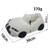 Color: White2, Size: 29cm - Women's Personalized Car Plush Indoor Slippers Q119-CJMR218679505EV