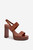 brown - Heel sandals model 226114 Step in style U704-226114