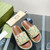 Color: 5 - Size: 35 - Luxury designer slippers for women straw braided style sandals thick soles no Y829-1116801192064835609