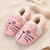 Color: Pink, Size: 20 - Toddler Baby Home Slippers Girls Cute Cartoon Cat Cotton Shoes Winter Child Q119-CJBHNSNS03549-Pink-20
