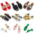 Color: 38 - Size: Women US10=Uk7.5=EUR=42 - Women slippers fashion top leather slides classic metal Y829-1071903292509610019