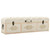  Storage Bench 43.3" Cream Solid Wood Fir A949-345719