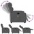  Massage Recliner Chair Dark Gray Fabric A949-373475