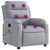 Massage Recliner Chair Light Gray Fabric A949-373474
