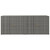  Garden Storage Cabinet Gray 78"x21.9"x31.5" Poly Rattan A949-319871