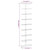  Wall-mounted Wine Rack for 9 Bottles White Iron A949-340900