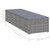  Sun Lounger with Cushion Poly Rattan Gray A949-46220