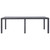  Patio Table Brown 86.6"x35.4"x28.3" Plastic Rattan Look A949-45609