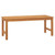  Patio Bench 44.9" Solid Teak Wood A949-316626