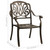  Patio Chairs 2 pcs Cast Aluminum Bronze A949-315567