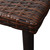  Sun Lounger with Cushion & Table Poly Rattan Brown A949-42885