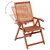  Folding Patio Chairs 4 pcs Solid Acacia Wood A949-3065515
