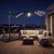 10 FT Cantilever Patio Umbrella with 32 Solar LED Lights and 220 LBS Base-Beige B593-NP13285+NP12183