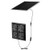  Solar Powered Fan, 25W Solar Panel with 4 Fans, Adjustable Solar Panel Angle, 2668 RPM High-Speed, E415-KQWSXHFJDTYN5TENT001Y3