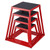  Plyometric Jump Boxes, 12/18/24/30 Inch Plyo Box, Platform and Jumping Agility Box, Anti-Slip Fitn E415-TXTD12YC18YCKW925V0