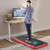 2.25HP 2 in 1 Folding Treadmill with APP Speaker Remote Control-Red - Color: Red D681-SP37914US-RE