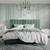 King size Green Velvet Upholstered Platform Bed Frame with Headboard Q280-KNGRAVWB2439245