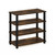 Stackable 4-Shelf Black Brown Wood Shoe Rack - Holds up to 12 Pair of Shoes Q280-TPSRFWD371953716