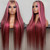 Color: 4x4 Wig180, Wig size: 18inch - Piano Straight Highlight Wig  Brown Straight Q119-CJZR165845326ZA