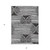 5' X 8' Black and White Abstract Washable Non Skid Indoor Outdoor Area Rug N270-561808