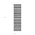 2' X 8' Gray and Black Striped Washable Indoor Outdoor Runner Rug N270-561159