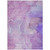 3' X 5' Purple Abstract Washable Non Skid Indoor Outdoor Area Rug N270-559932