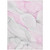 9' X 12' Gray and Pink Abstract Washable Non Skid Indoor Outdoor Area Rug N270-560191