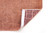 5' Orange Round Abstract Non Skid Area Rug N270-548680