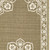 2' X 8' Tan Oriental Stain Resistant Indoor Outdoor Area Rug N270-507749