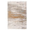 5' X 7' Gray and Gold Abstract Non Skid Area Rug N270-548389