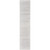 12' Runner Gray and Ivory Moroccan Power Loom Washable Runner Rug N270-532889