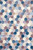 8' X 11' Ivory and Blue Geometric Distressed Area Rug N270-530534