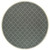 8' X 8' Gray and Ivory Round Geometric Stain Resistant Indoor Outdoor Area Rug N270-507057