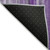 9' X 12' Purple Striped Washable Non Skid Indoor Outdoor Area Rug N270-562081