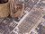 13' Runner Gray and Ivory Oriental Power Loom Runner Rug N270-394844
