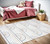 4' X 6' Ivory Blue and Yellow Juvenile Rainbows Youthful Area Rug N270-570100