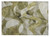 2' X 3' Olive Green Abstract Washable Non Skid Indoor Outdoor Area Rug N270-561606