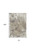 7' X 9' Gray and White Abstract Non Skid Area Rug N270-551775