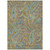 5' X 8' Taupe Paisley Washable Non Skid Indoor Outdoor Area Rug N270-561459