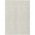 8' X 10' Beige and Ivory Geometric Washable Non Skid Indoor Outdoor Area Rug N270-562305