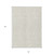 8' X 10' Beige and Ivory Geometric Washable Non Skid Indoor Outdoor Area Rug N270-562305