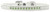 Lime Green Crystal Size 10 White Puppy Collar S528-611-08 WT-10