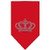 Crown Rhinestone Bandana Red Small S528-67-23 SMRD