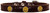 Happy Face Widget Croc Dog Collar Chocolate Size 18 S528-720-23 CHC18