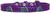 Dolphin Widget Croc Dog Collar Purple Size 16 S528-720-20 PRC16