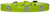 White Daisy Widget Croc Dog Collar Lime Green Size 16 S528-720-24 LGC16